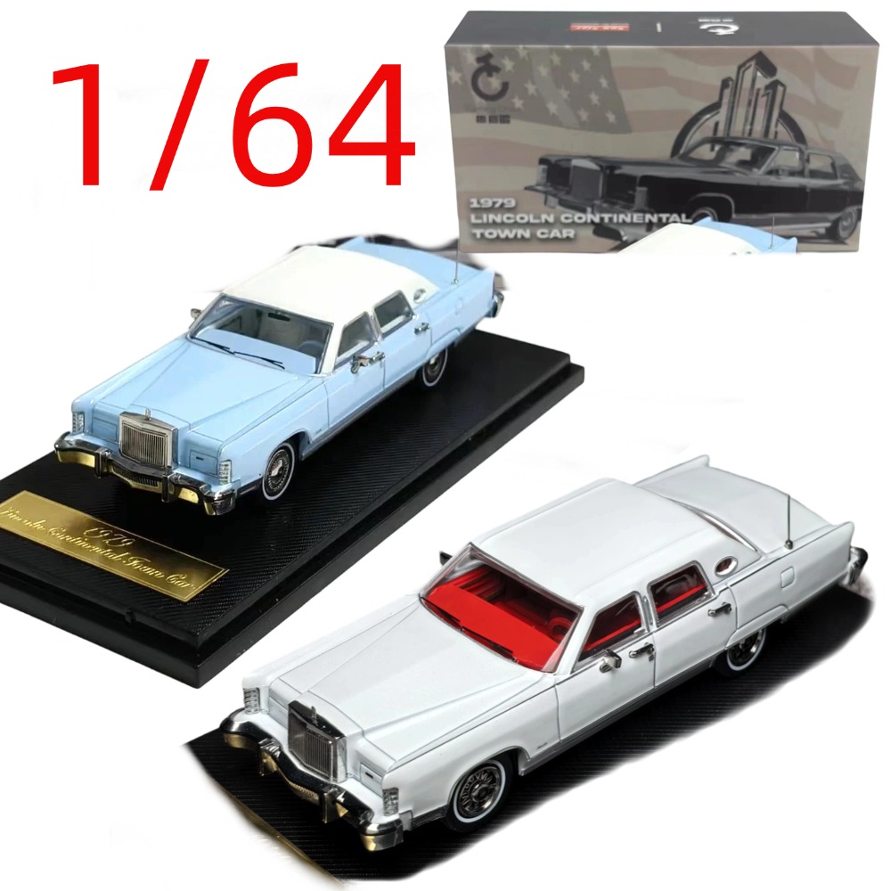 Vintage Collectibles & More Llc Photos - Turntable Crush Diecast 1/64 schaal Lincoln