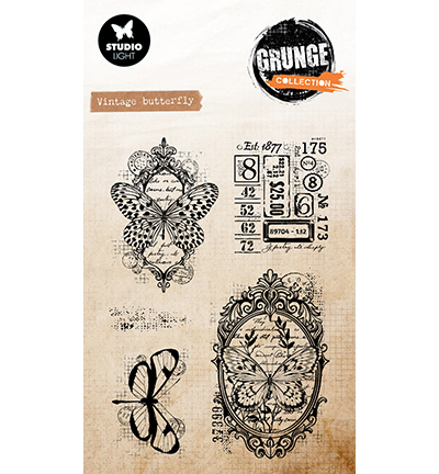 Collectible Vintage Greeting Cards - Vintage vlinder Grunge collectie 2025, nieuwe