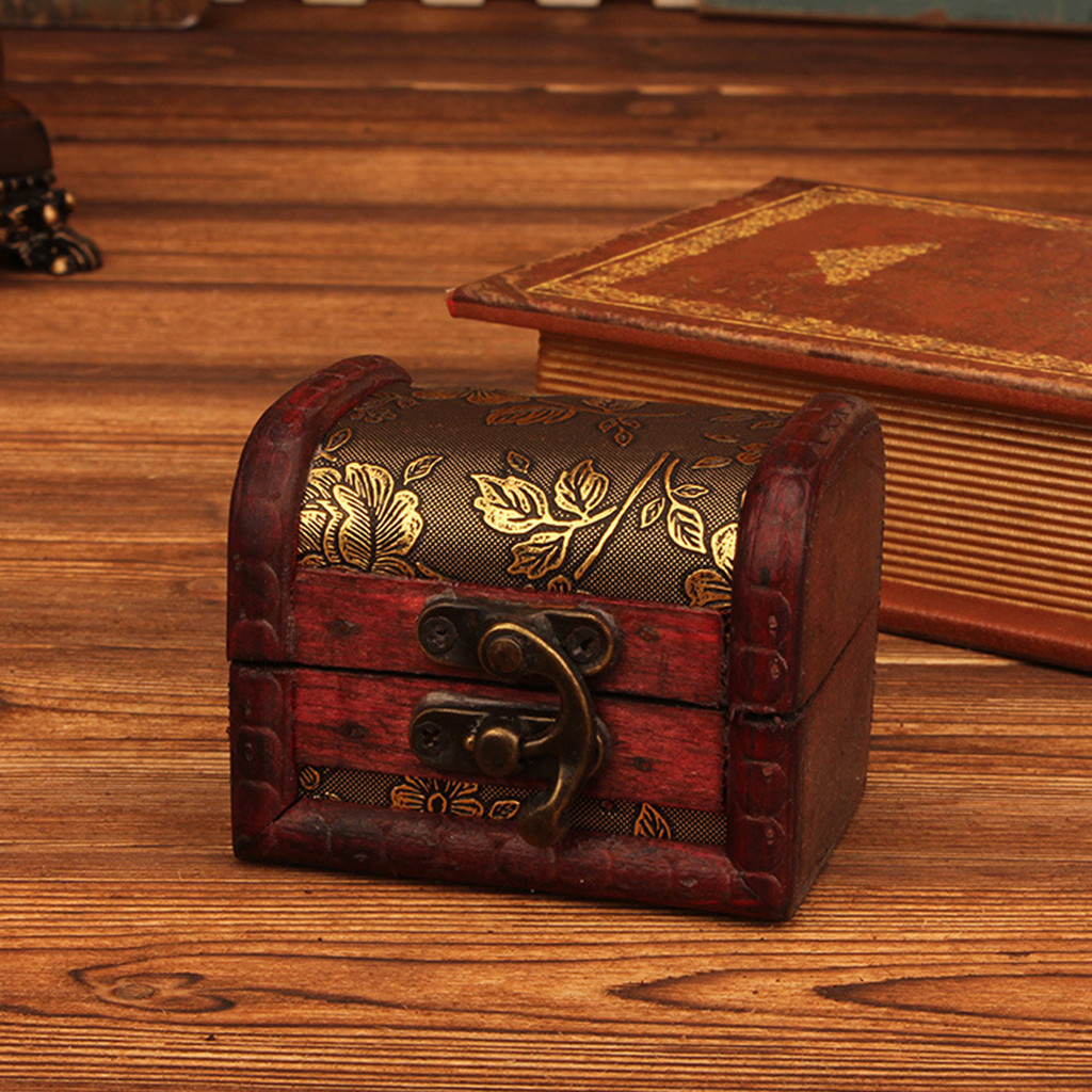 Vintage Collectibles - Chinese stijl vintage houten sieradendoos met