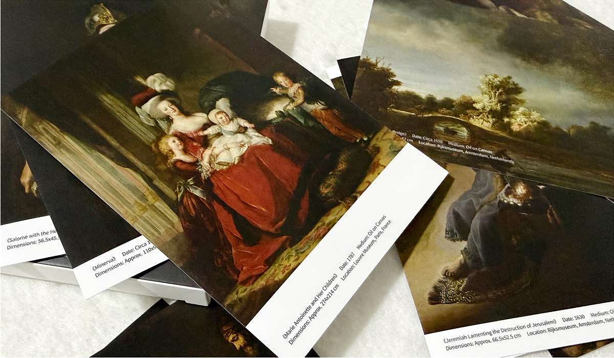 30 stuks Rembrandt Vintage oli - Collectible Vintage Greeting Cards recensie en prijs