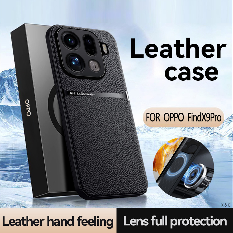Voor OPPO Find X9 Pro X9 hoesj - Camera Leather Case recensie en prijs