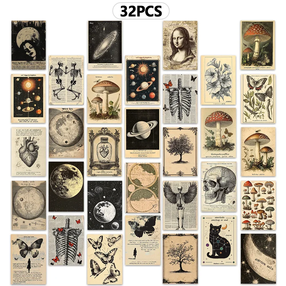 32 stuks, vintage stijl, ansic - Collectible Vintage Greeting Cards recensie en prijs