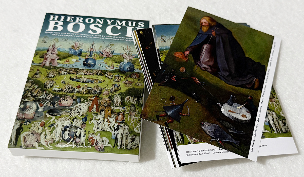30 vellen Hieronymus Bosch oli - Collectible Vintage Greeting Cards recensie en prijs