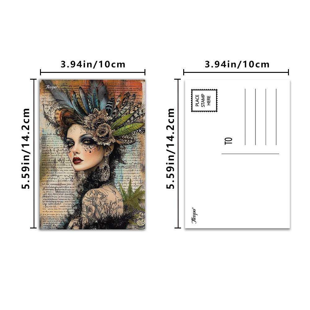 32 stuks, vintage collagemaske - Collectible Vintage Greeting Cards recensie en prijs