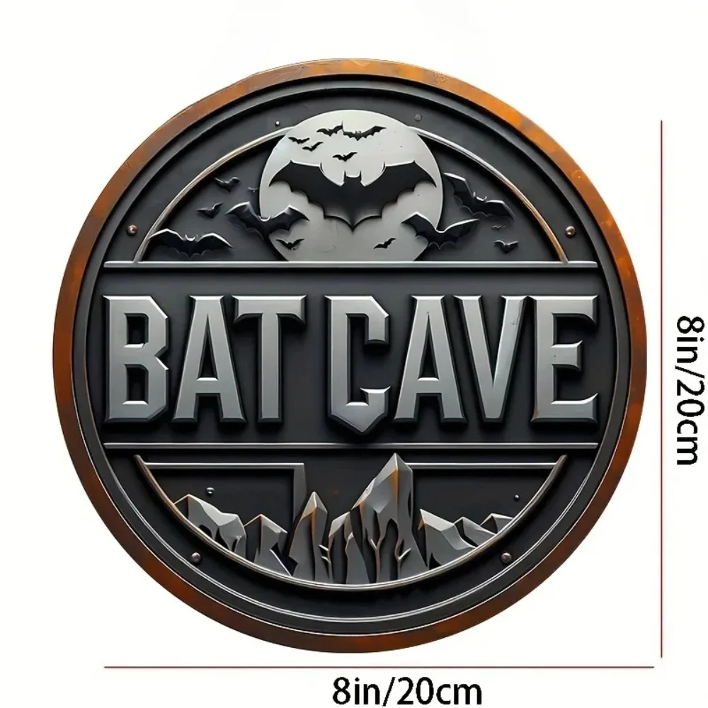 Vintage Batcave metalen bord - - Vintage Collectible Signs recensie en prijs