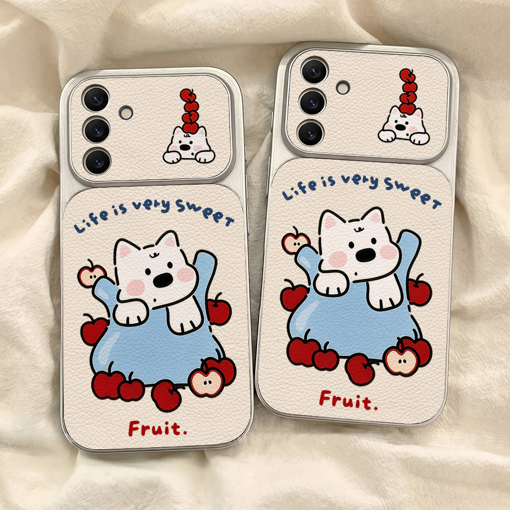 Schattig Cartoon Honden Lanyar - Camera Leather Case recensie en prijs