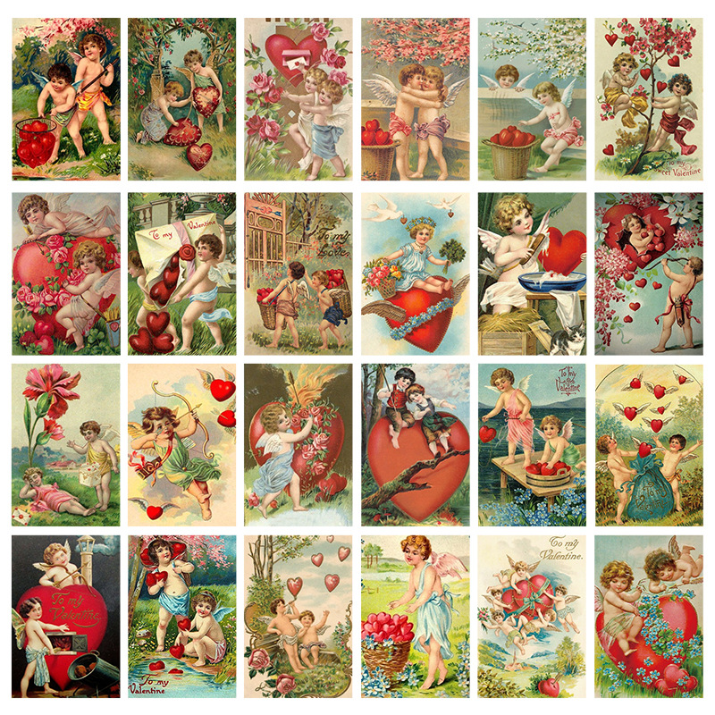 12 Stuks Valentijnsdag Vintage - Collectible Vintage Greeting Cards recensie en prijs