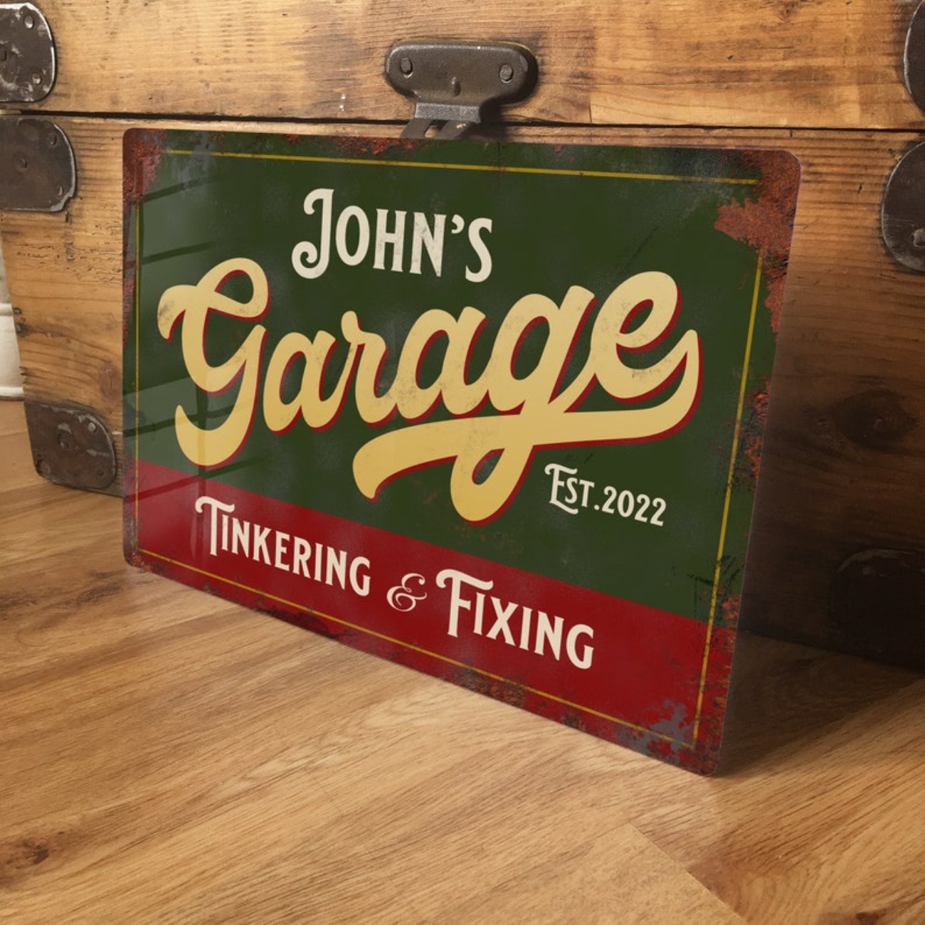 Op maat gepersonaliseerd garag - Vintage Collectible Signs recensie en prijs