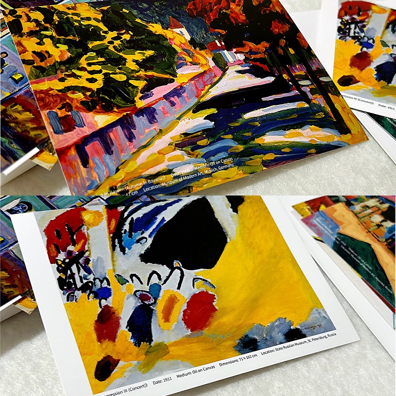 Wassily Kandinsky Art Postcard - Collectible Vintage Greeting Cards recensie en prijs